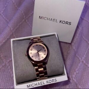 Michael Kors Rose Gold Bracelet Watch